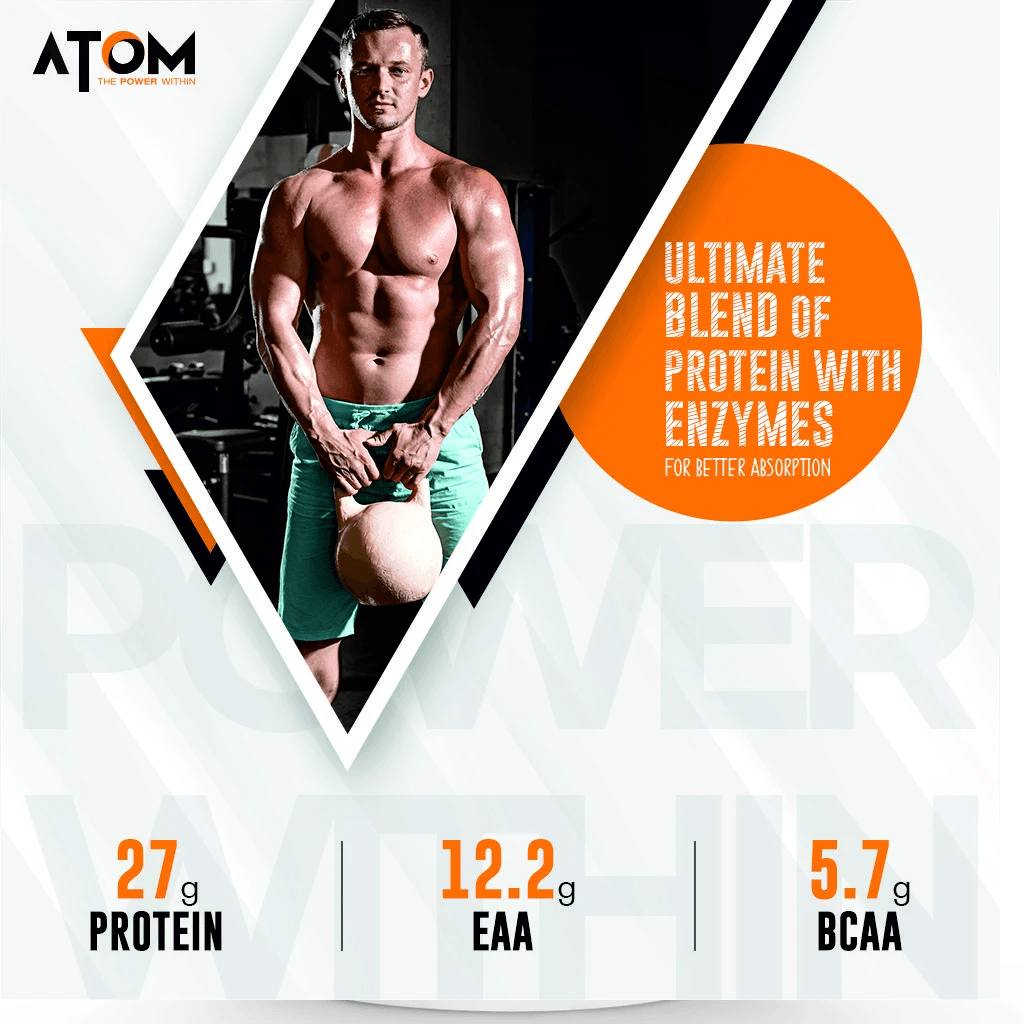 Asitis Atom Whey Protein With Digestive Enzymes'