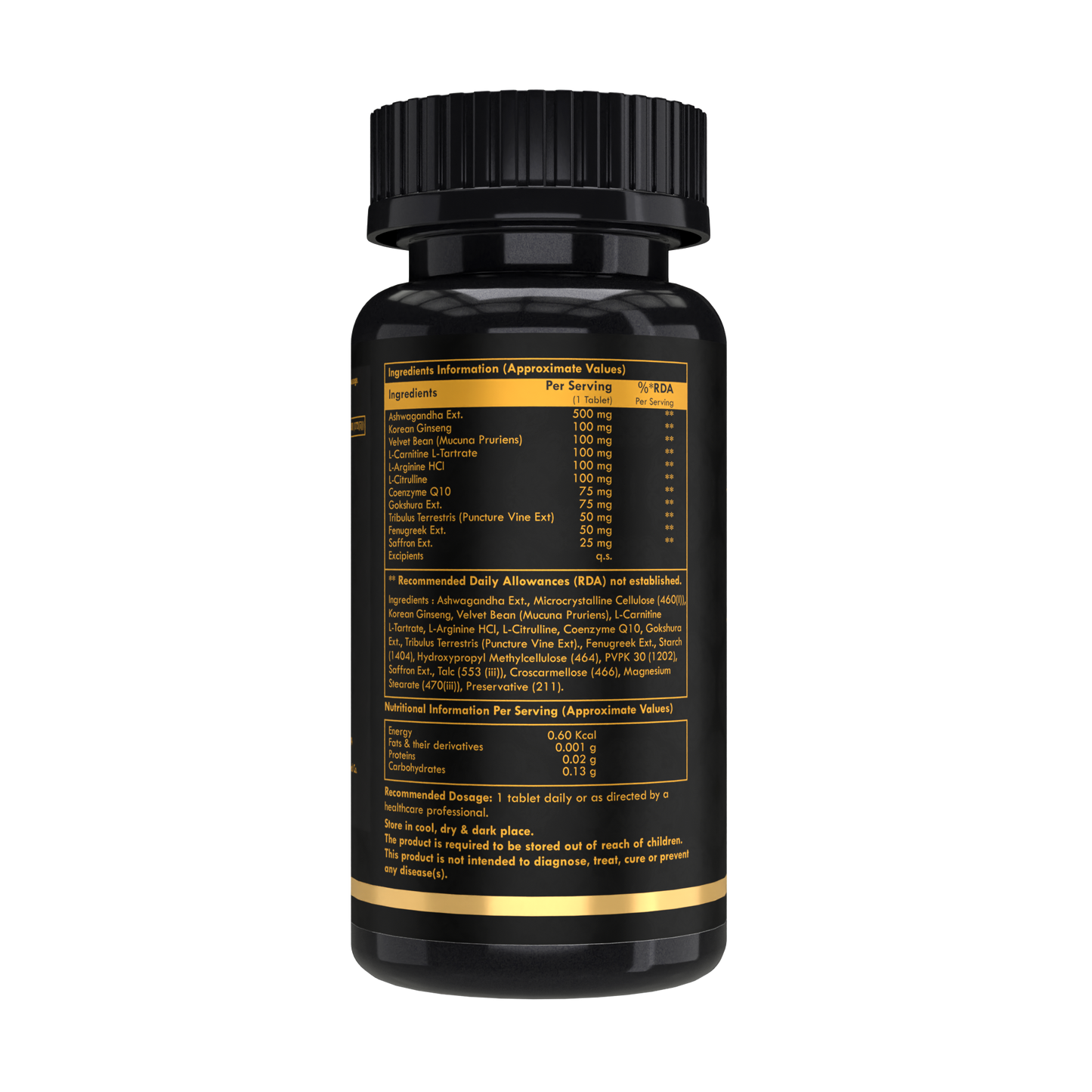 Aarkios I More for Him I Energy I Libido Booster for Men I 30 Tablets