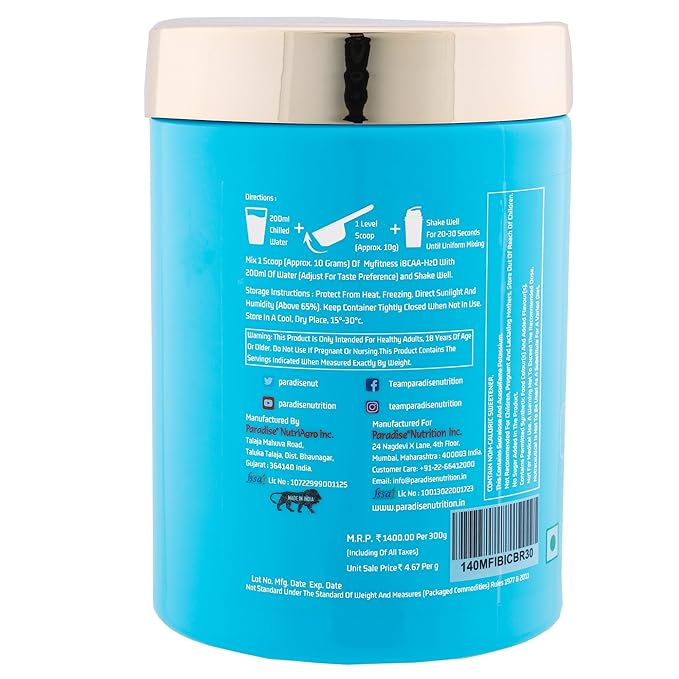 Myfitness iBCAA - H2O Powder Icy Blue Raspberry