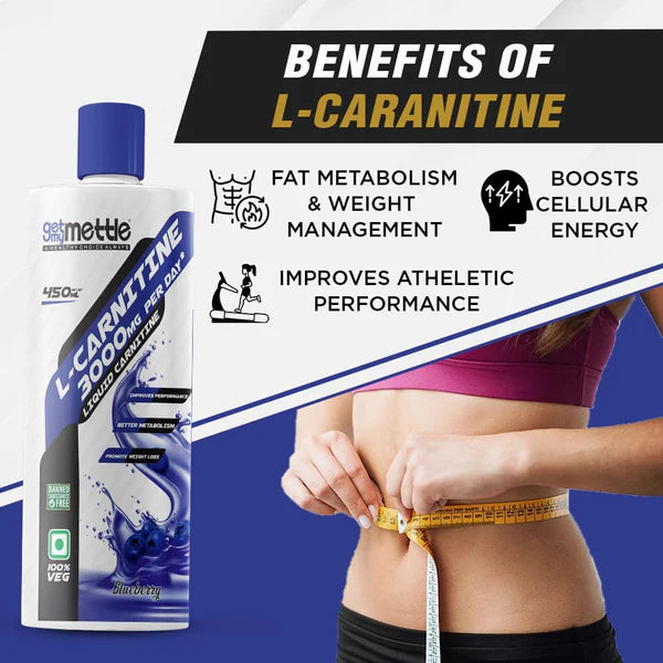 Getmymettle L-Carnitine 3000 Liquid - Multiple flavours