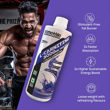 Getmymettle L-Carnitine 3000 Liquid - Multiple flavours