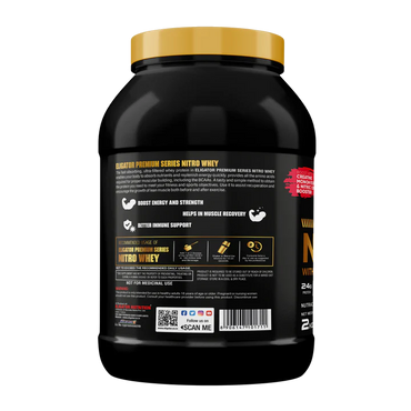 Eligator Nitro Whey - Nitro Whey Protein With Added Creatine Monohydrate
