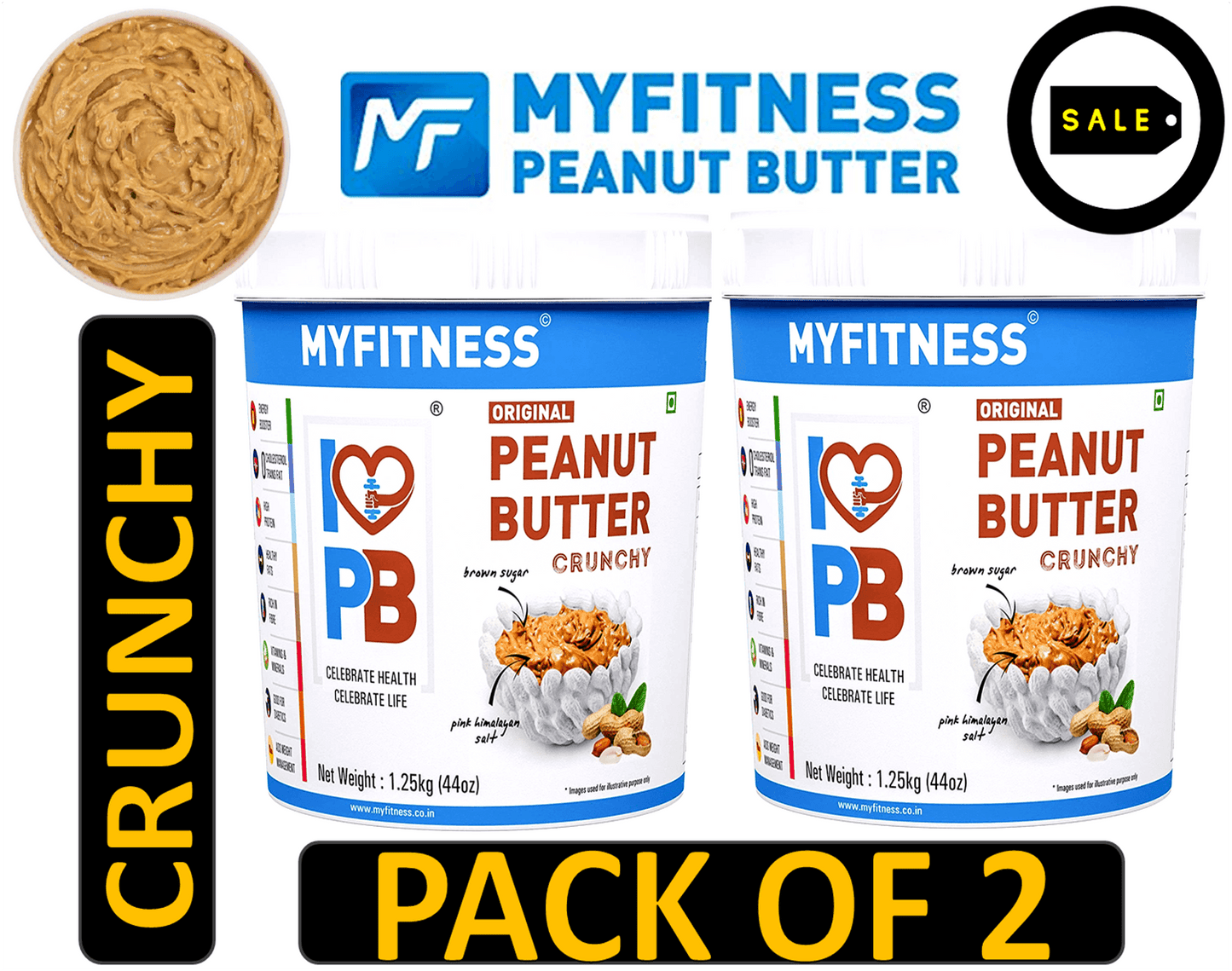 Myfitness Original Peanut Butter Crunchy