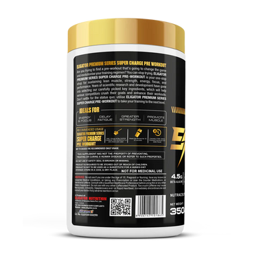Eligator Super Charge Pre-Workout - 350g (35 Servings)