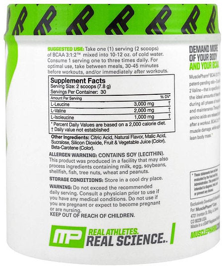 Musclepharm Lemon Lime Bcaa ( Lemon Lime)