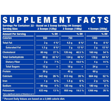 Ronnie Coleman King Mass XL DARK CHOCOLATE 6 Lbs